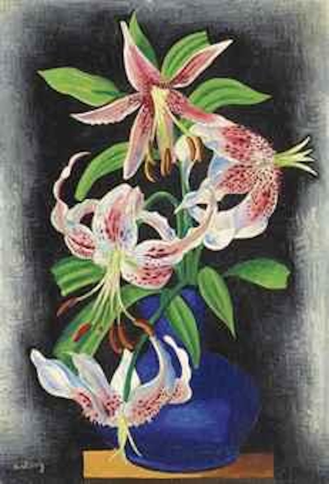 Liliums by Moïse Kisling