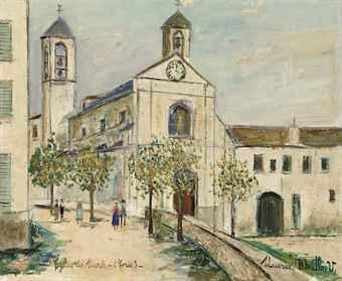 Eglise de Murato, Corse by Maurice Utrillo