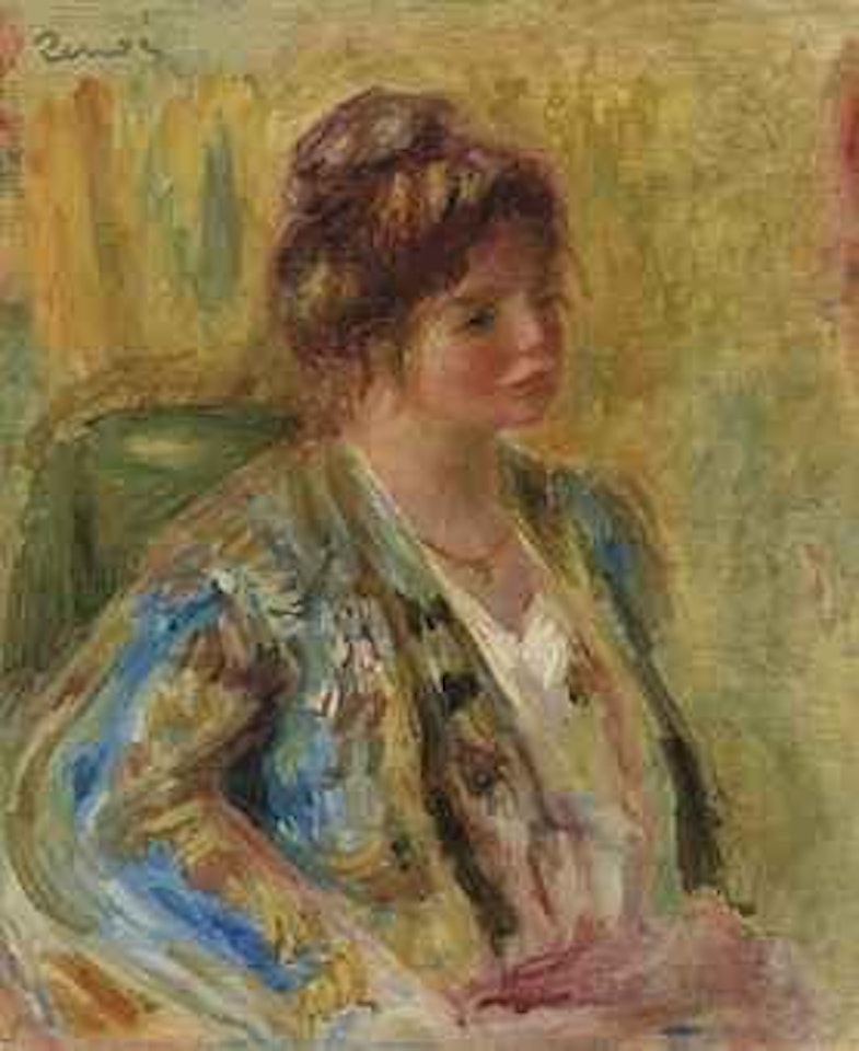 Buste de femme en costume oriental by Pierre-Auguste Renoir