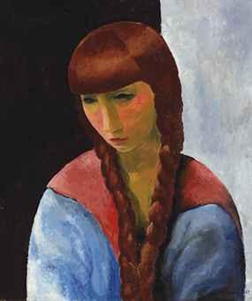 Portrait de la soeur de Mme Renée Kisling by Moïse Kisling