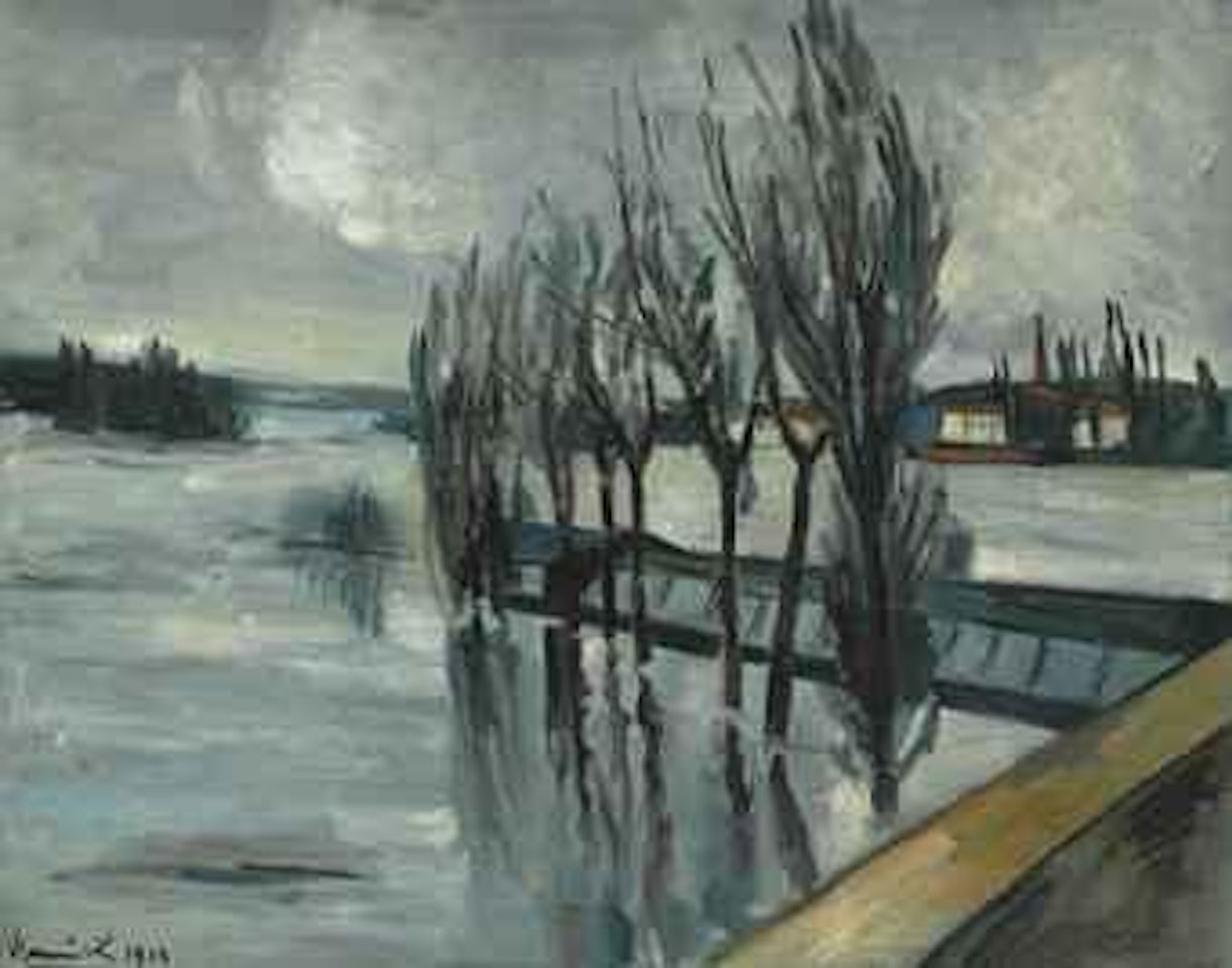Inondation de la Seine by Maurice de Vlaminck