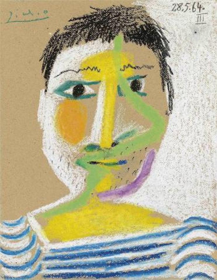 Buste d'homme by Pablo Picasso