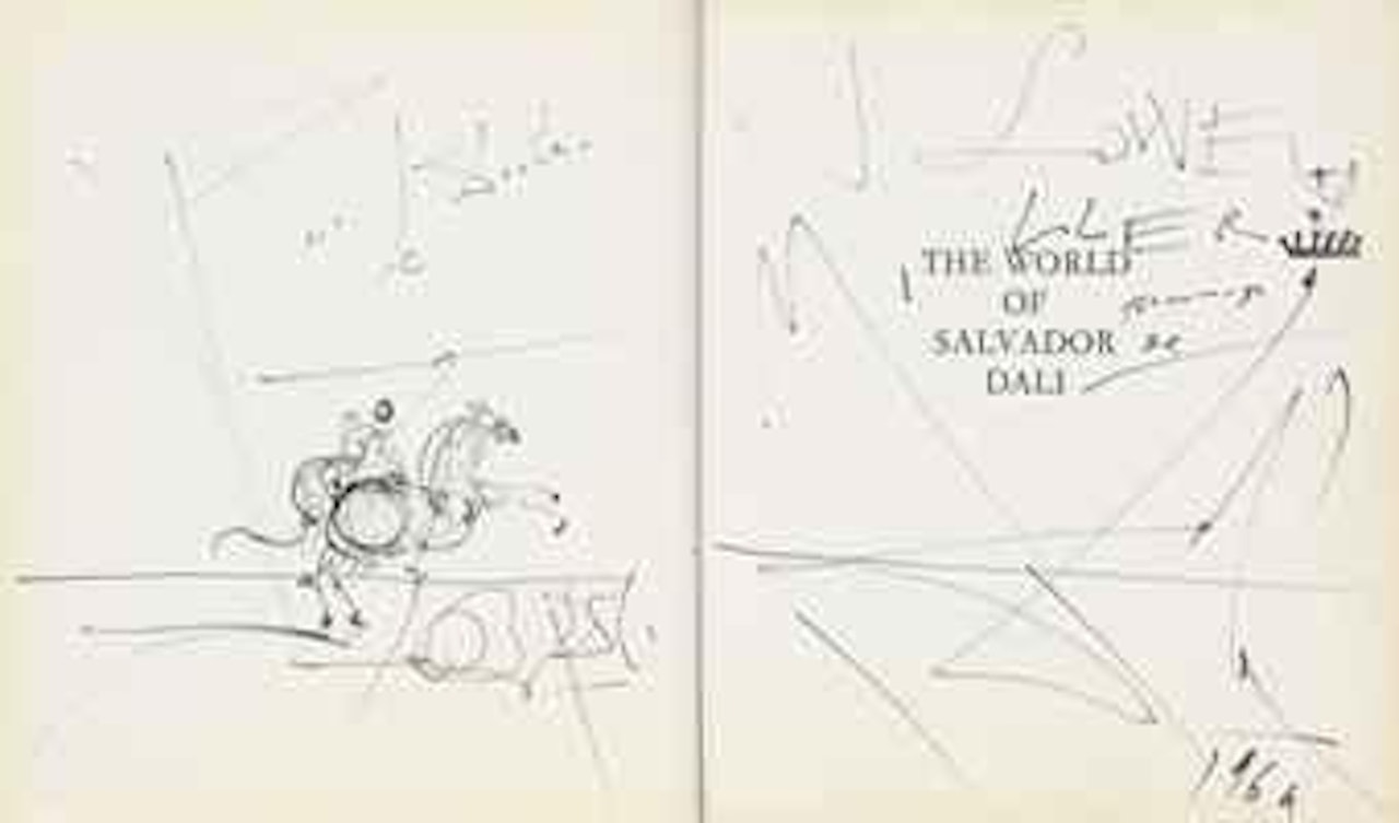 Le Cavalier by Salvador Dali