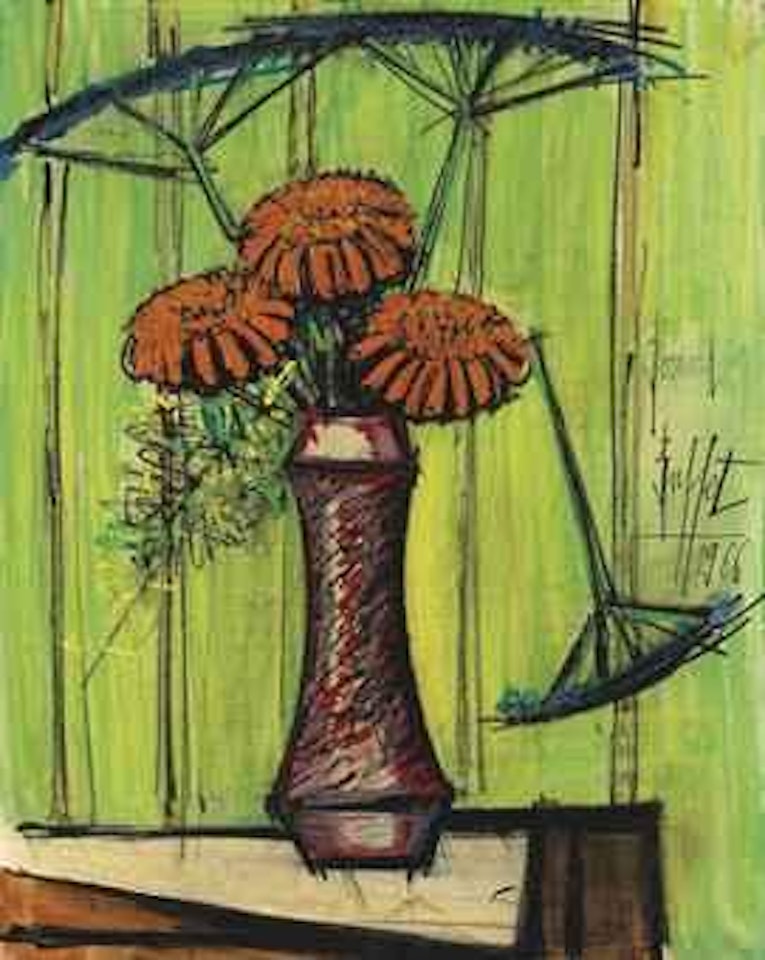 Bouquet de fleurs by Bernard Buffet