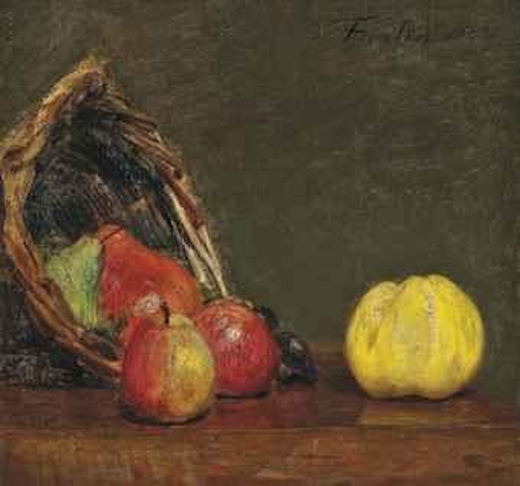 Nature morte à la pomme de Calville by Henri Fantin-Latour
