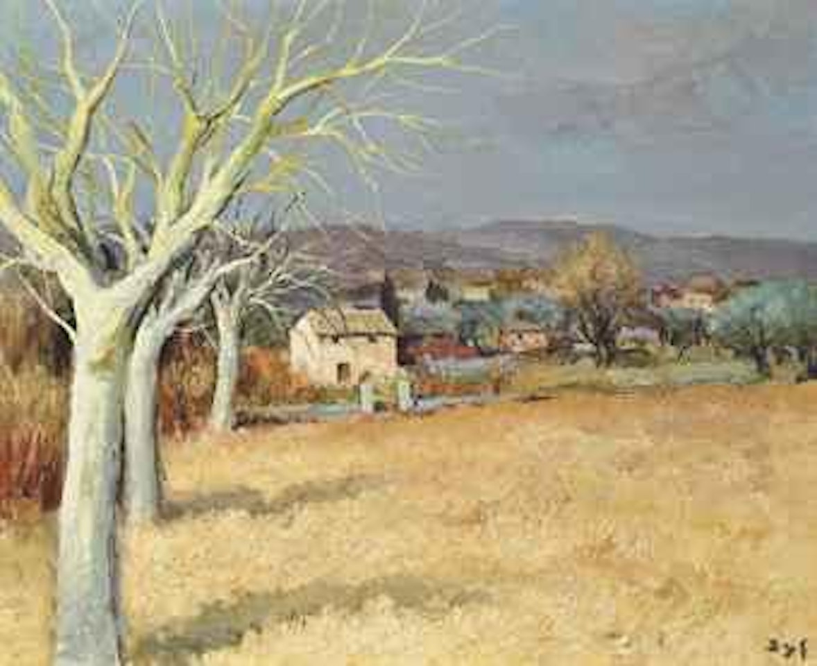 Campagne de Tourette sur Loup by Marcel Dyf