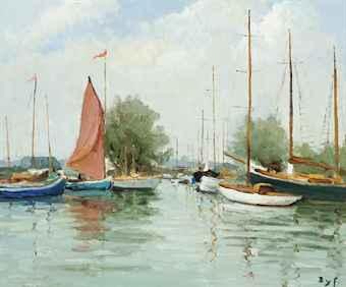 Base nautique en Angleterre by Marcel Dyf