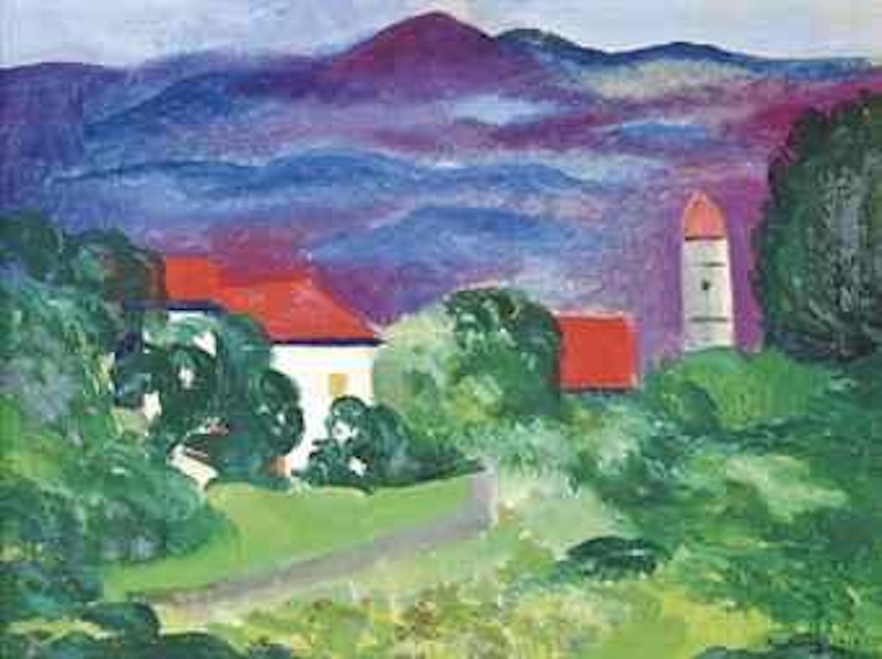Saint-Tropez by Moïse Kisling
