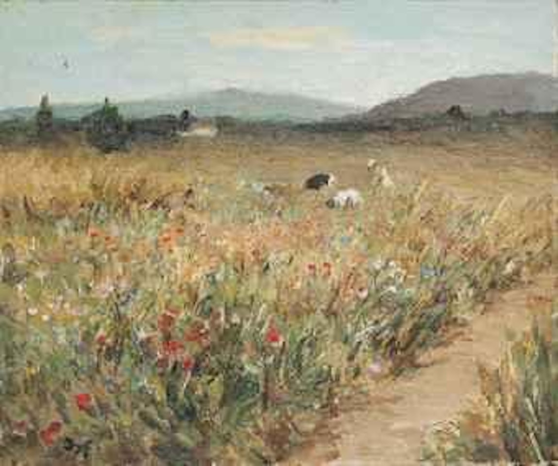 Cueillette des fleurs en Provence by Marcel Dyf