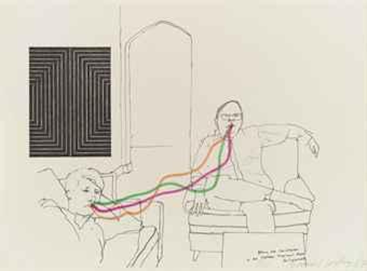 Henry and Christopher (S.A.C. 60; Tokyo 60) by David Hockney