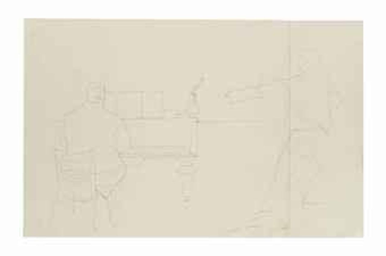 Nureyev rehearsing by David Hockney