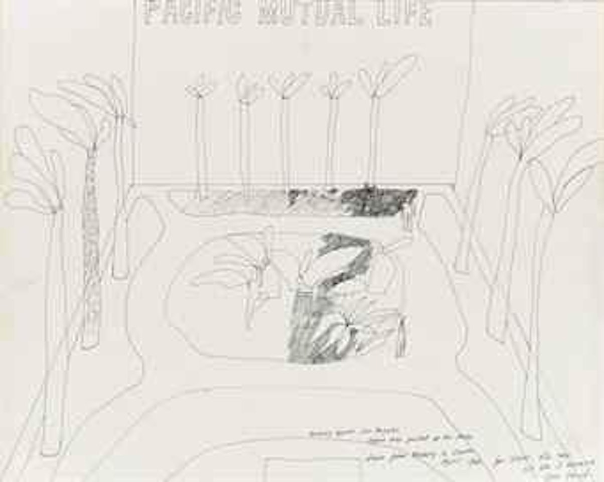 Pacific Mutual Life by David Hockney