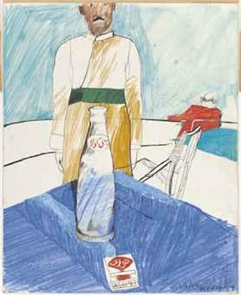 Waiter, Alexandria by David Hockney