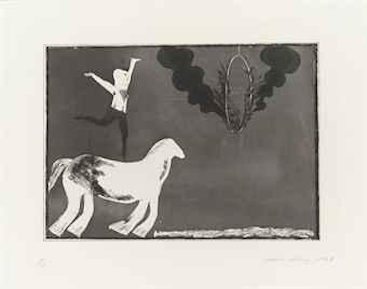 The Acrobat (S.A.C. 35; Tokyo 35) by David Hockney