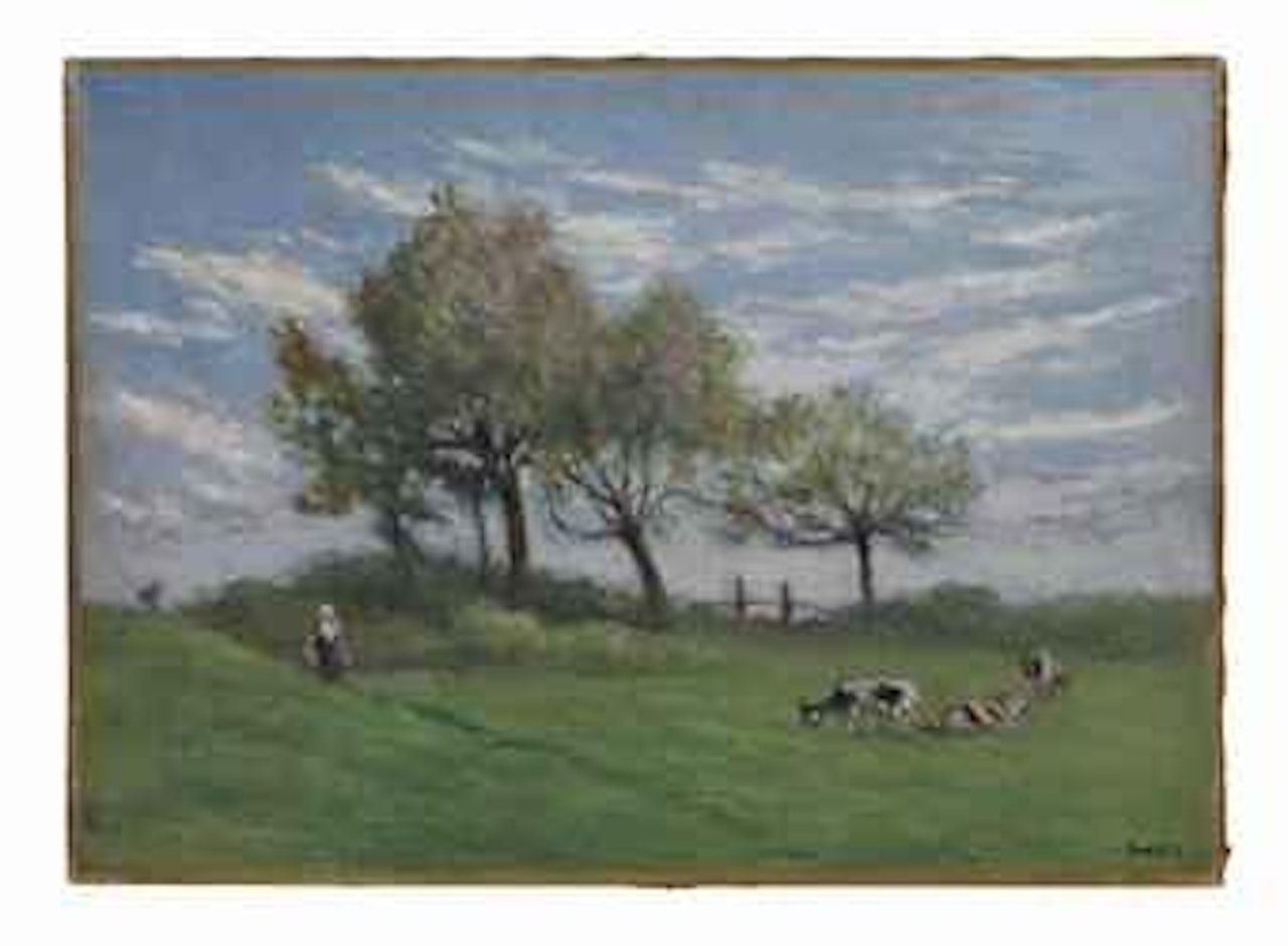 Pâturage aux environs de Rolleboise by Maximilien Luce