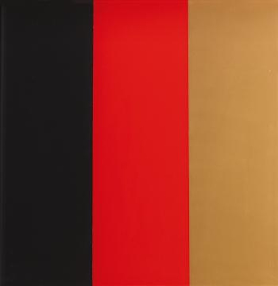 Schwarz, Rot, Gold III (Black, Red, Gold III) by Gerhard Richter