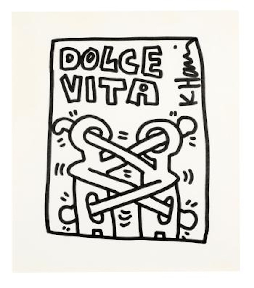 Dolce Vita by Keith Haring