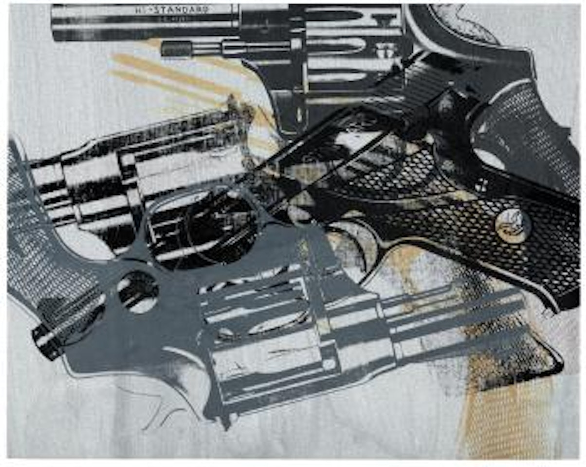 Five Guns by Andy Warhol