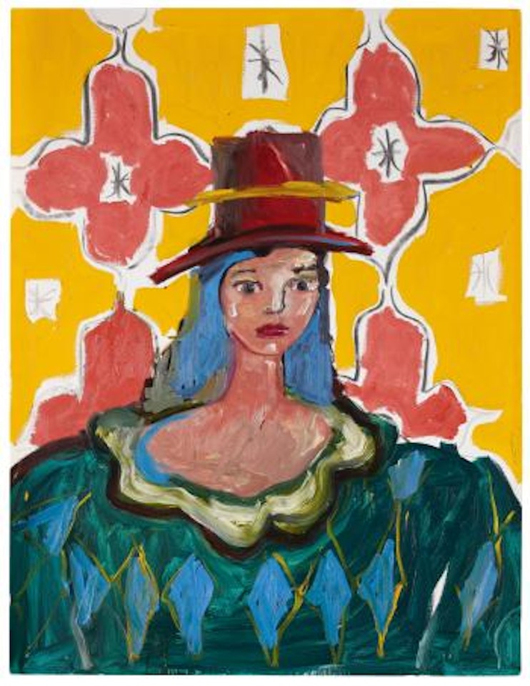 Portrait Of Penny by George Condo