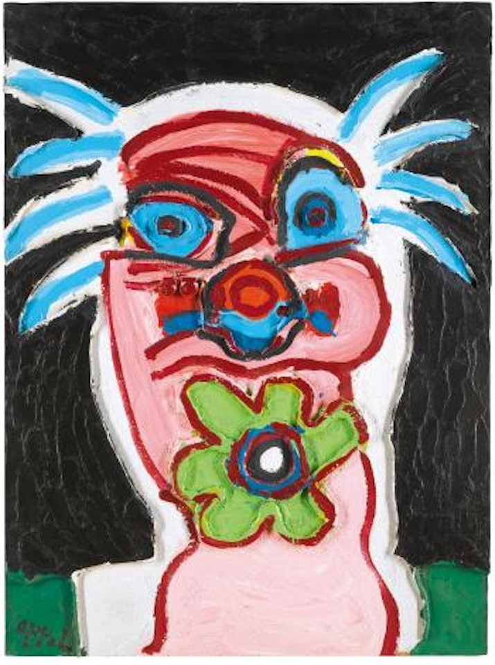 The Clown by Karel Appel