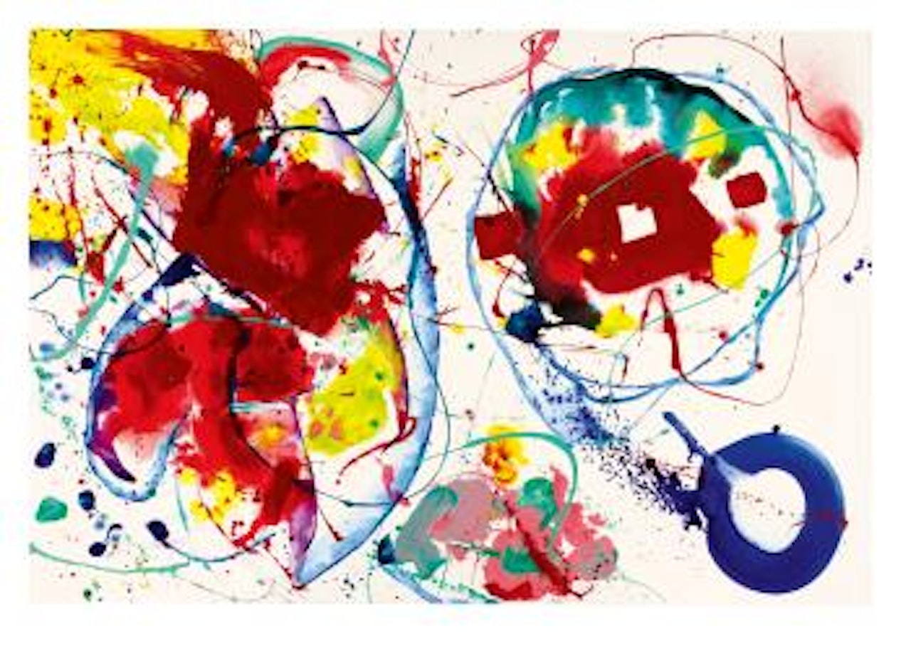 Composition by Sam Francis