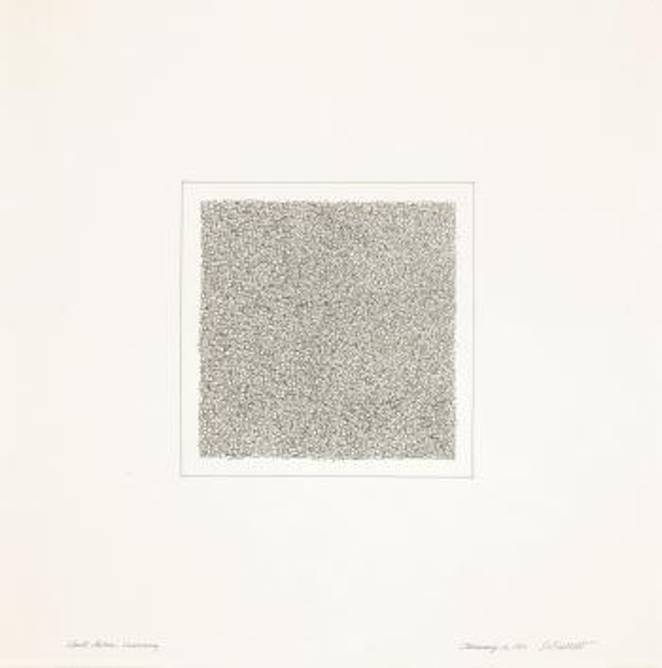 Short Lines, Crossing by Sol LeWitt