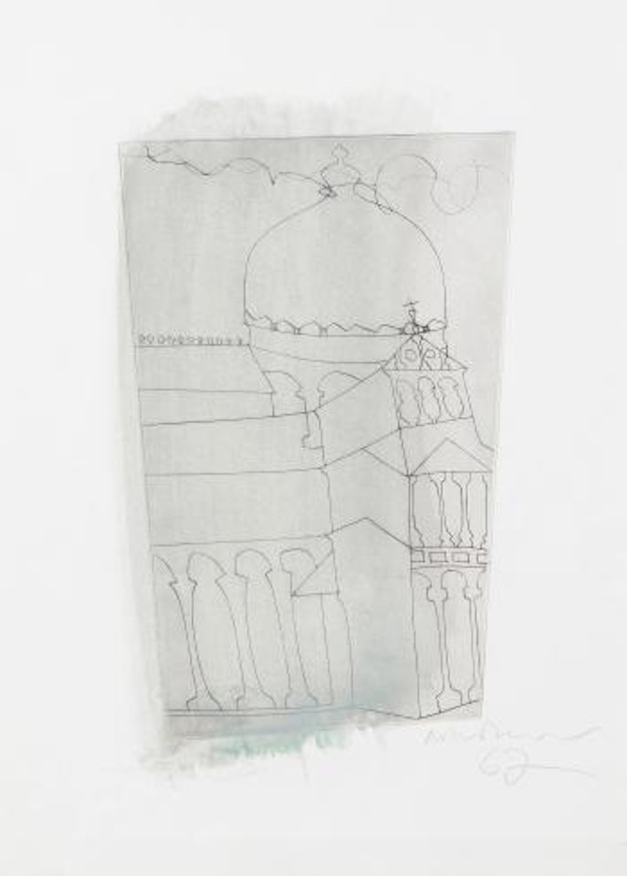 Pisa(vertical) (Lafranca 73) by Ben Nicholson, O.M.