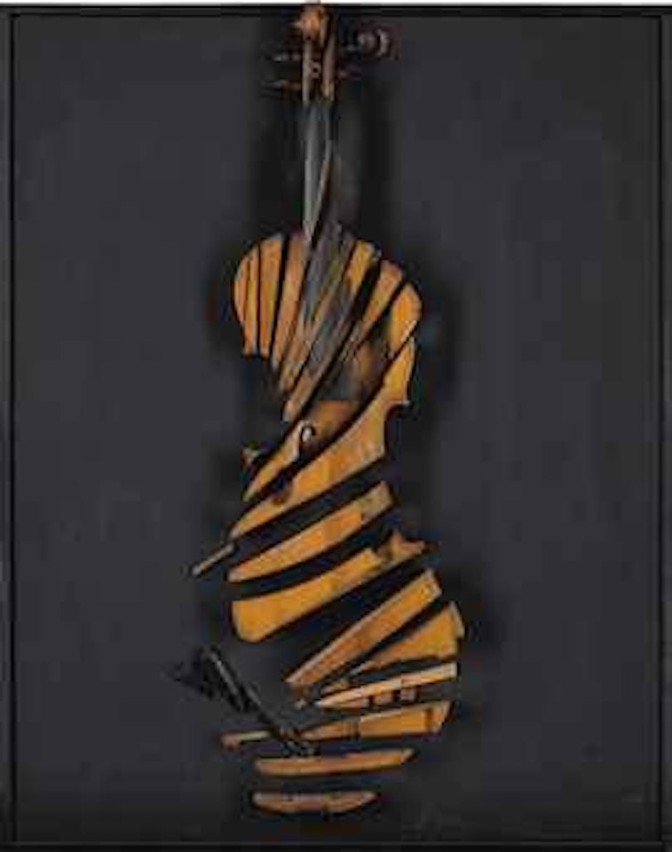 24ème Caprice de Paganini by Arman