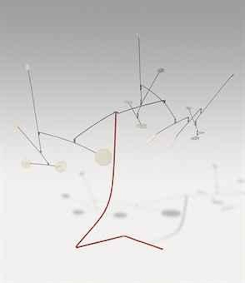 Petits Disques Blancs (Small White Discs) by Alexander Calder