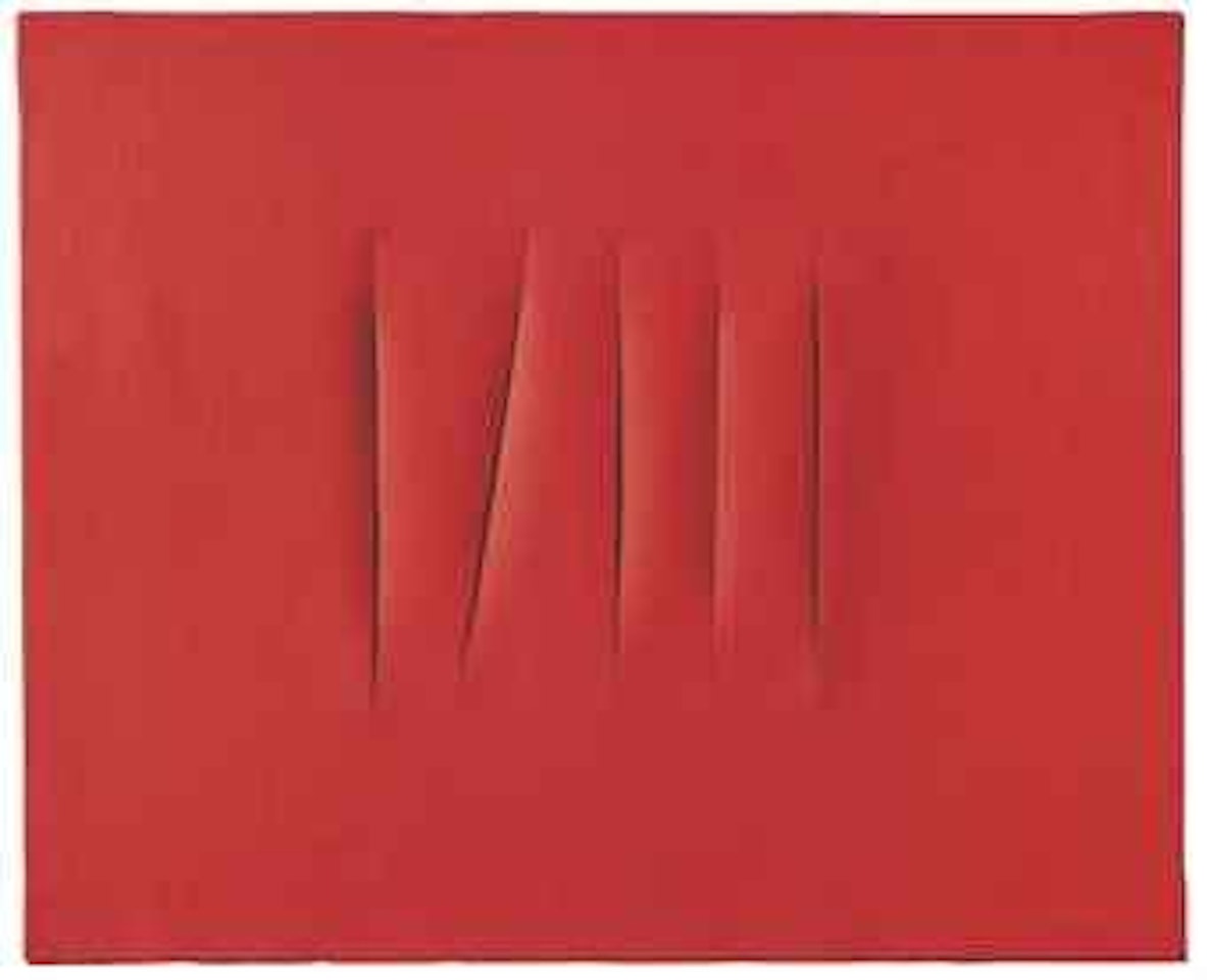 Concetto spaziale, Attese by Lucio Fontana