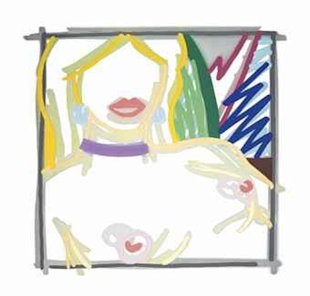 Blonde Torso (Double Layer) by Tom Wesselmann