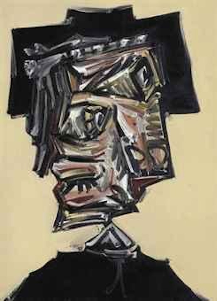Dora Maar 1.5.83. by Antonio Saura
