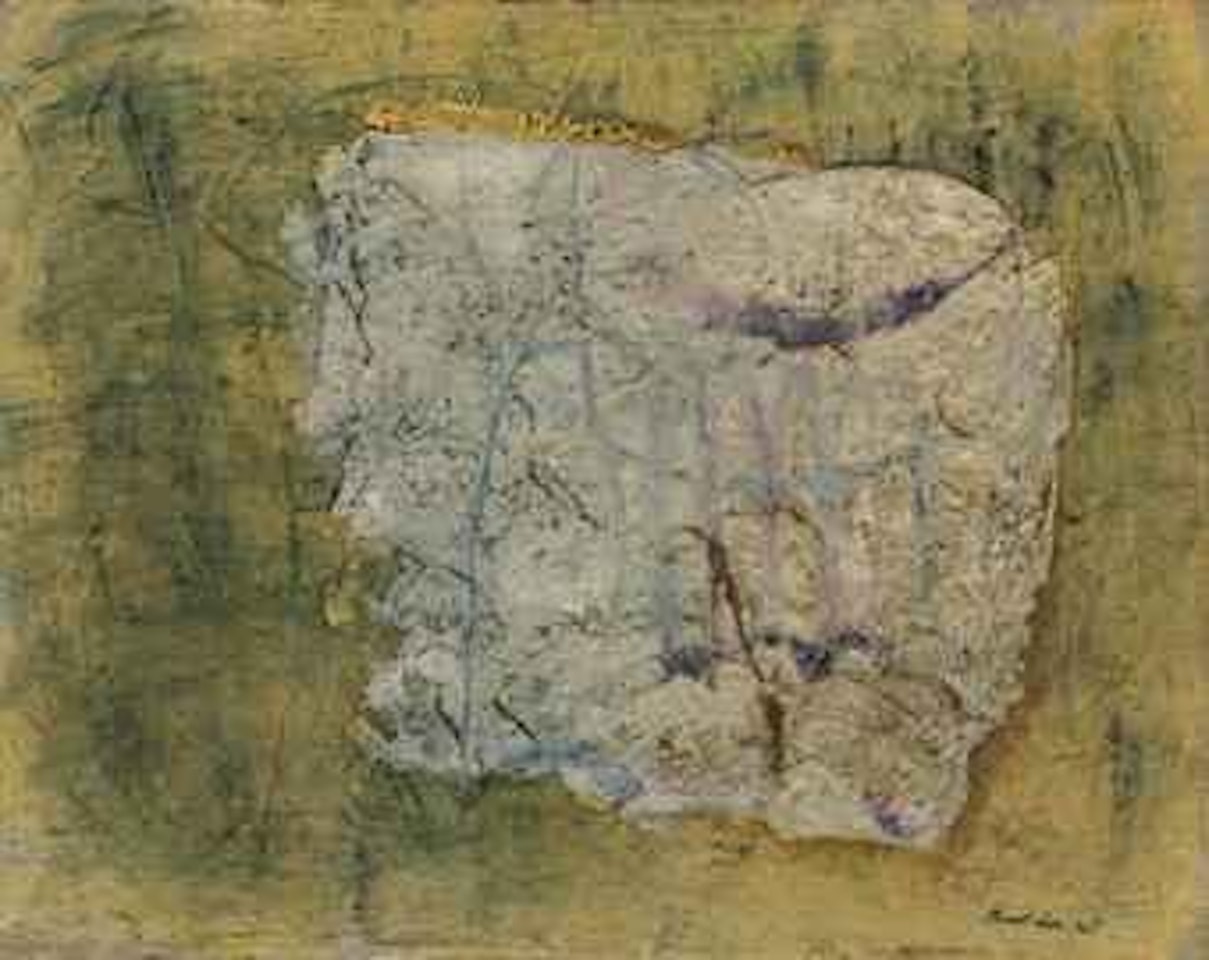 Objets en verrerie (Objects in Glassware) by Jean Fautrier