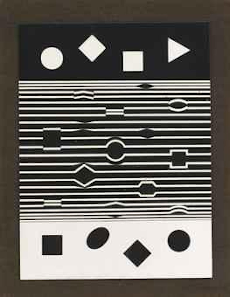Tihague-Markab by Victor Vasarely