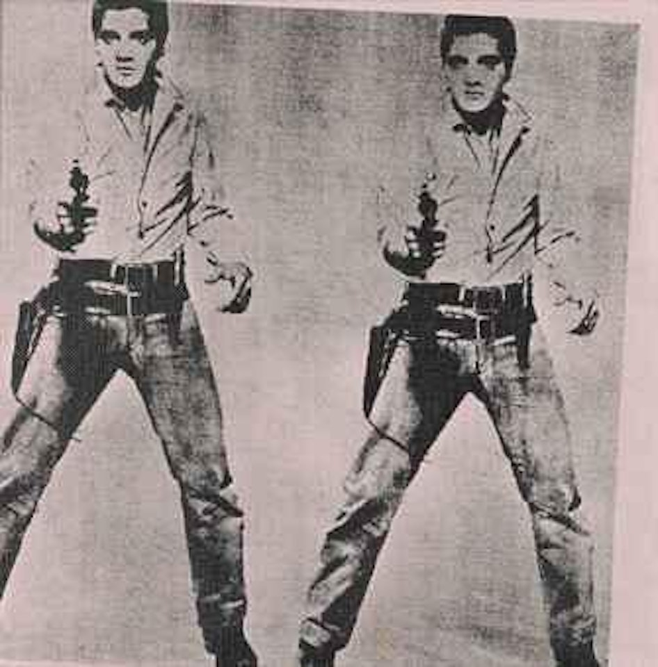 Andy Warhol, Two Elvis 1964 by Richard Pettibone