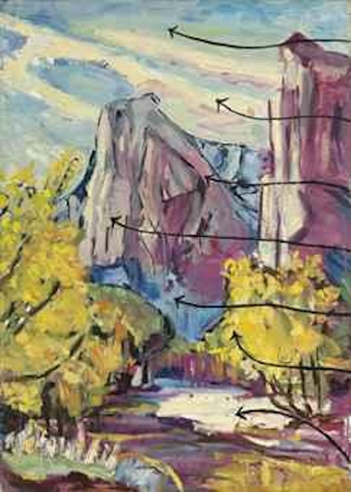 Gebirgslandschaft (Mountainscape) by Anselm Kiefer