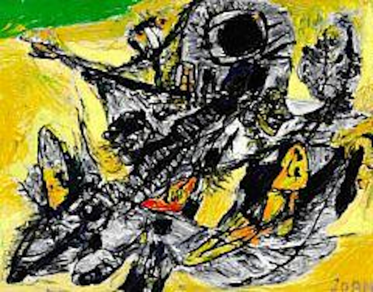 Le bateau enragé, Albisola by Asger Jorn