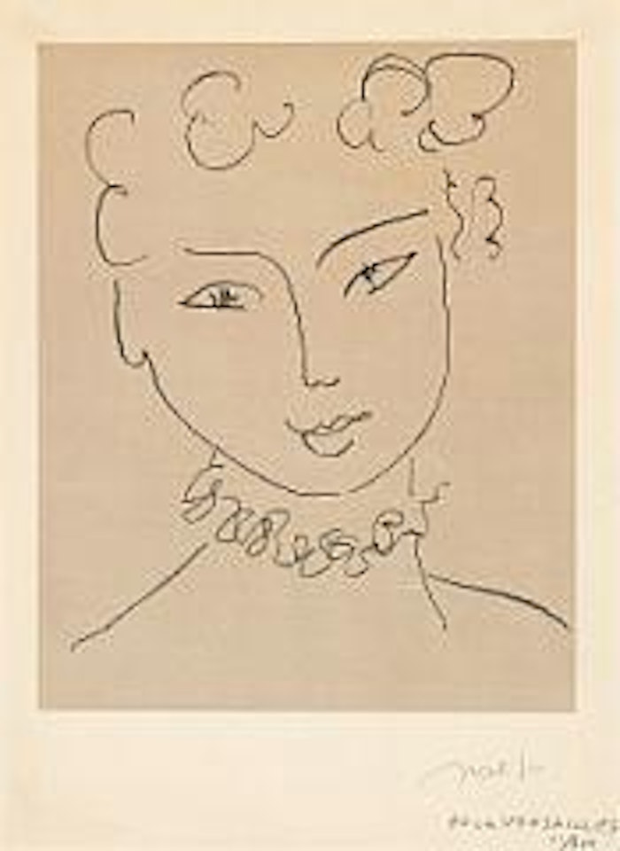 Pour Versaille by Henri Matisse
