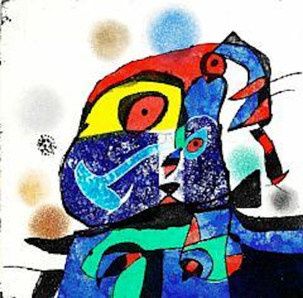 Gaudi V by Joan Miró