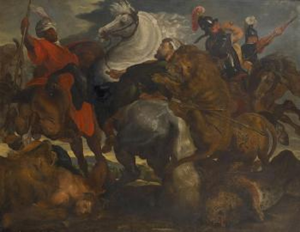 La chasse aux lion et tigre by Peter Paul Rubens