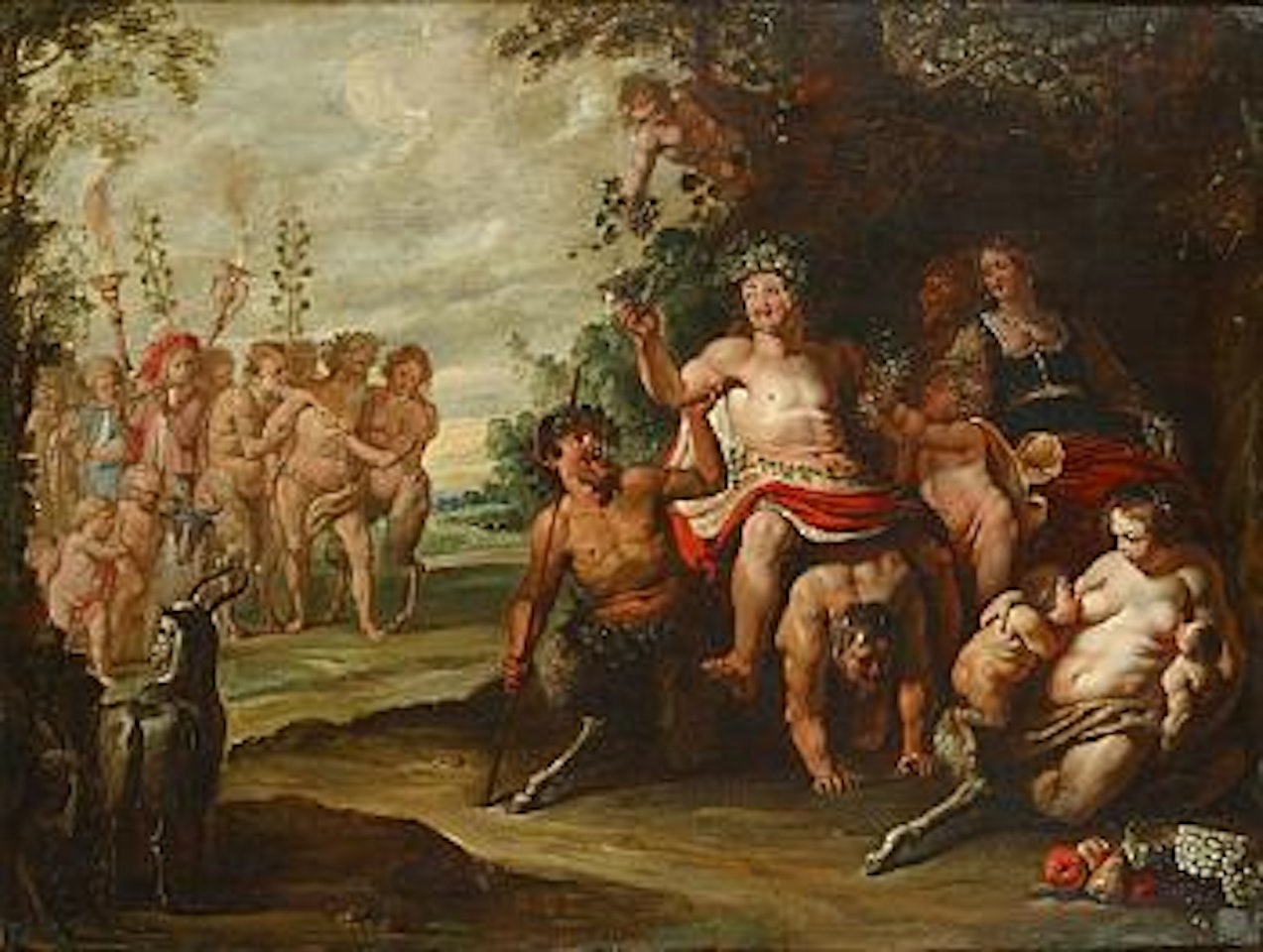 Bacchus by Peter Paul Rubens