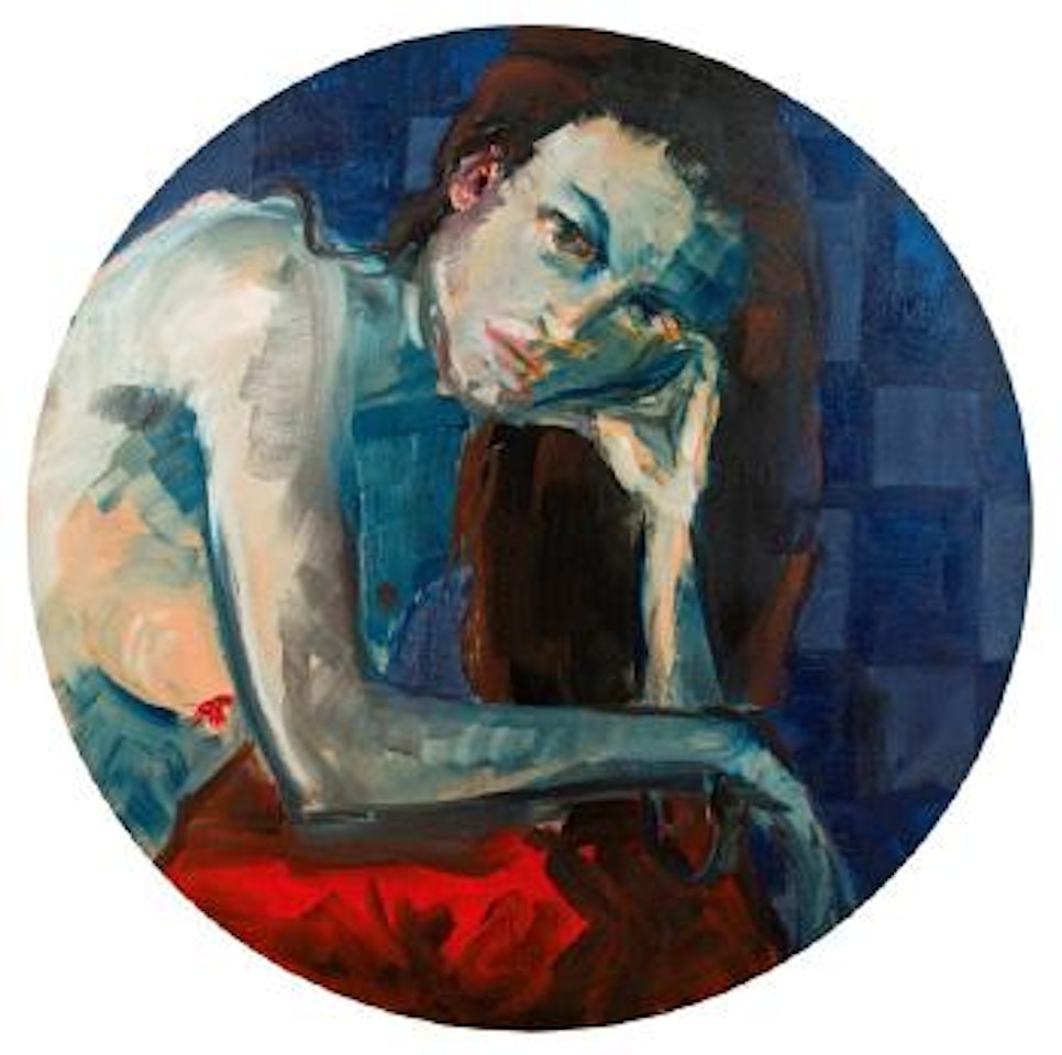 Anne Claude by Rainer Fetting