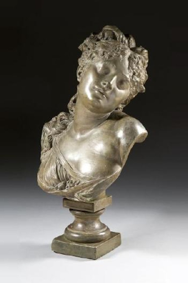 Buste de jeune femme by Albert-Ernest Carrier-Belleuse