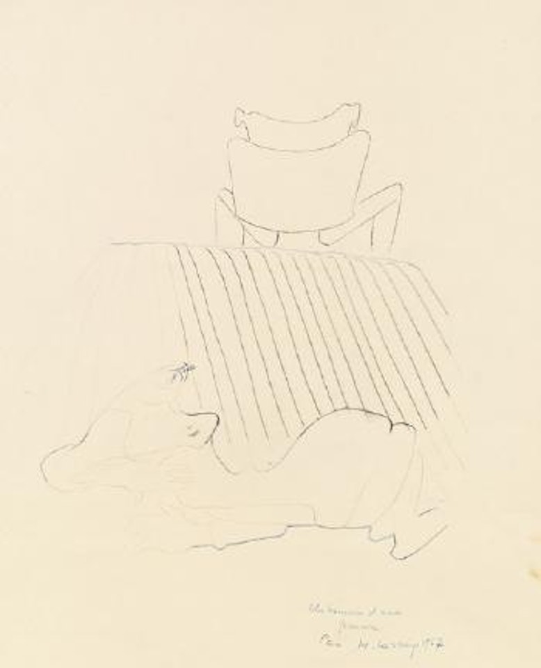 Un homme et une femme by Maria Lassnig