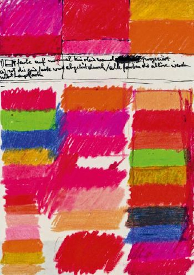Farbskala by Hermann Nitsch