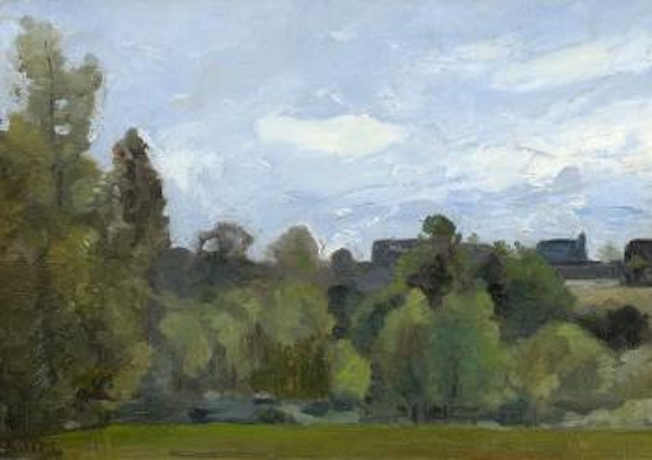 Lisiere du Bois by Camille Pissarro