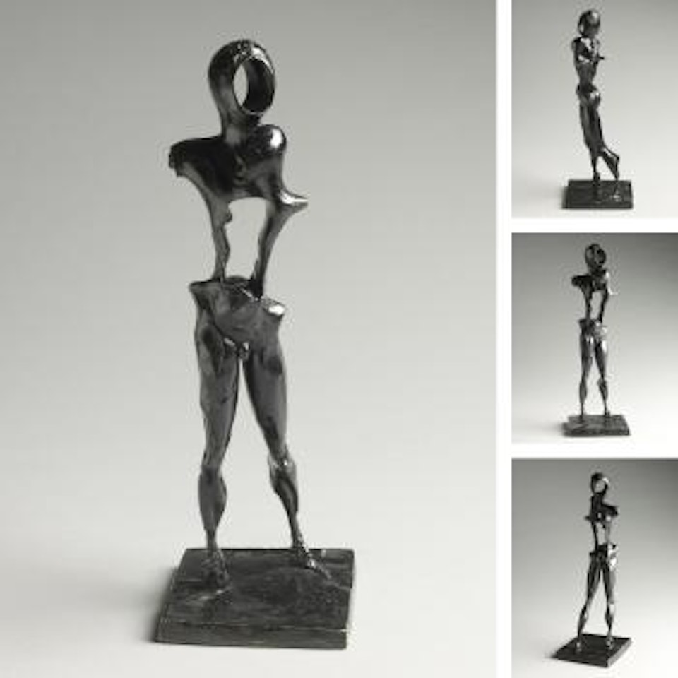 Hommage a Newton - sans bras by Salvador Dali