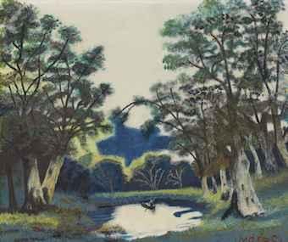 Wood Lane by Grandma Moses