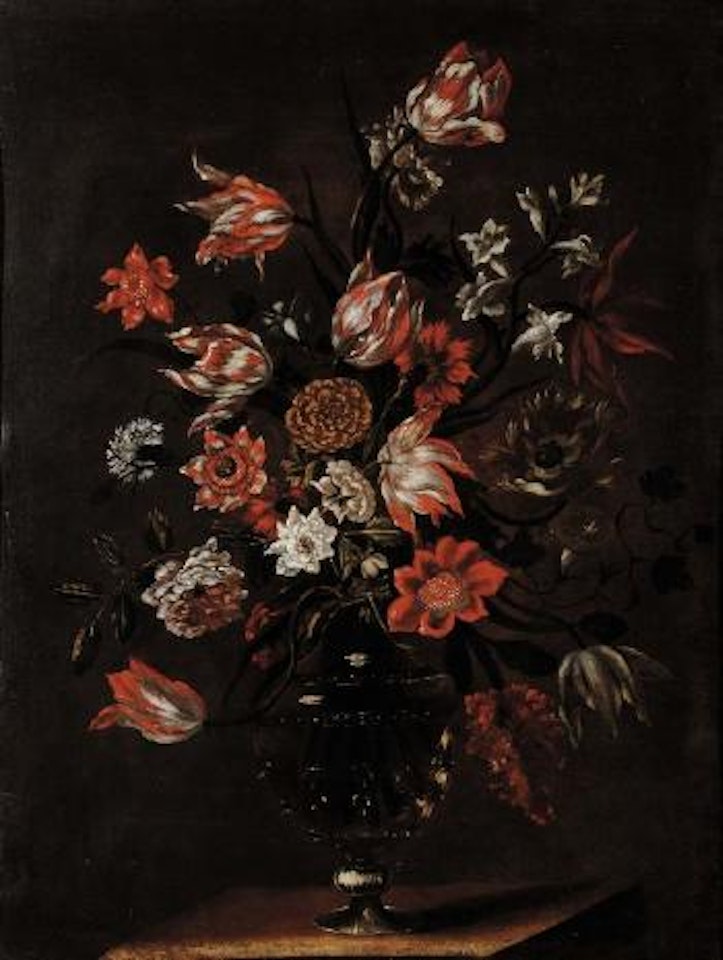 Vaso di fiori by Giuseppe Recco