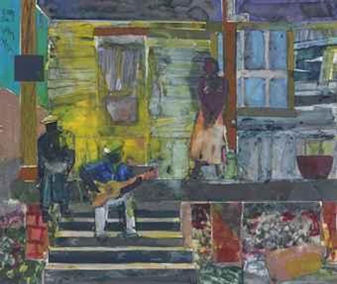 Evening Guitar by Romare Bearden